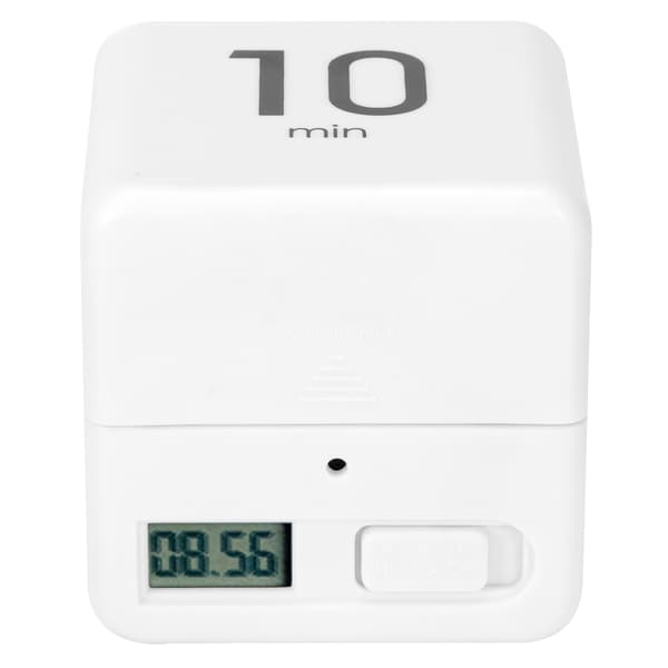 Gravity Sensor Kubisk Digital Timer med Display Tidsstyring til Hjemmekøkken Skole Kontor 1‑3‑5‑10 Minut