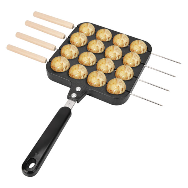 Ickestick Takoyaki Grillpan Plåt Matlagning Bakform Fack