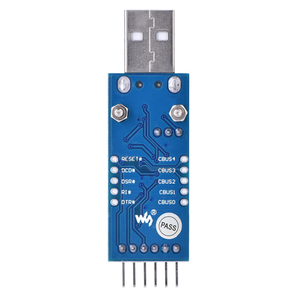 FT232 USB UART -kortti (tyyppi A) USB -sarjaliitäntä TTL FT232RL -muunninmoduuli
