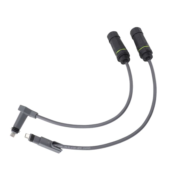 2 STK SPX-stik til RJ45-adapter 1200 Mbps IP68 Vandtæt Ethernet-kabelstik til Dishy og Router-satellit