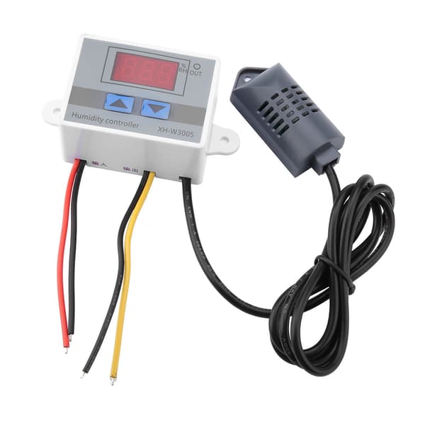 XH-W3005 Digital Hygrometer Switch Controller Fugtighedssensor 0~99%RH