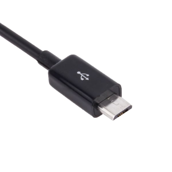 4-portars Micro USB Host OTG Hub Adapter Kabel för Android Tablet Smartphone