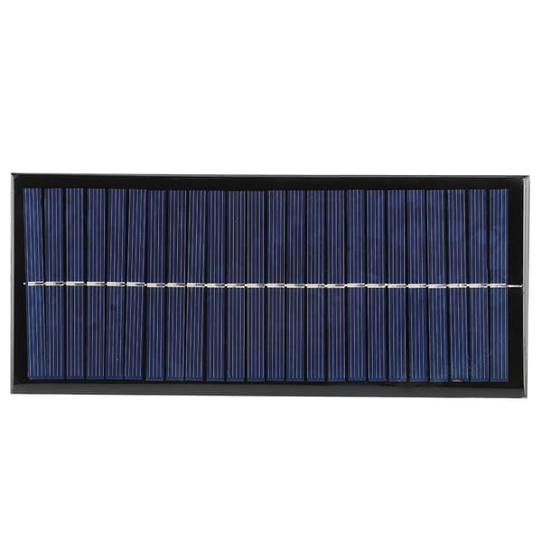 2,5W 12V DIY Polykrystallinsk Silicium Solpanel Board Opladermodul til Telefonopladning