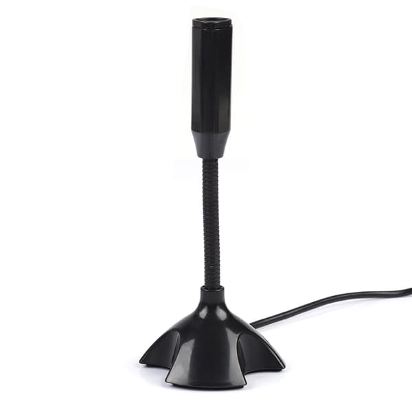 Mini kondensator USB 2.0 mikrofon fleksibel skrivebordsstativ mikrofon for PC bærbar datamaskin
