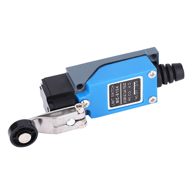 ME-8104 Gränslägesbrytare 250VAC 50~60Hz 115VDC Justerbar Rullspak Mikrobrytare 12 x 4 x 2.7cm