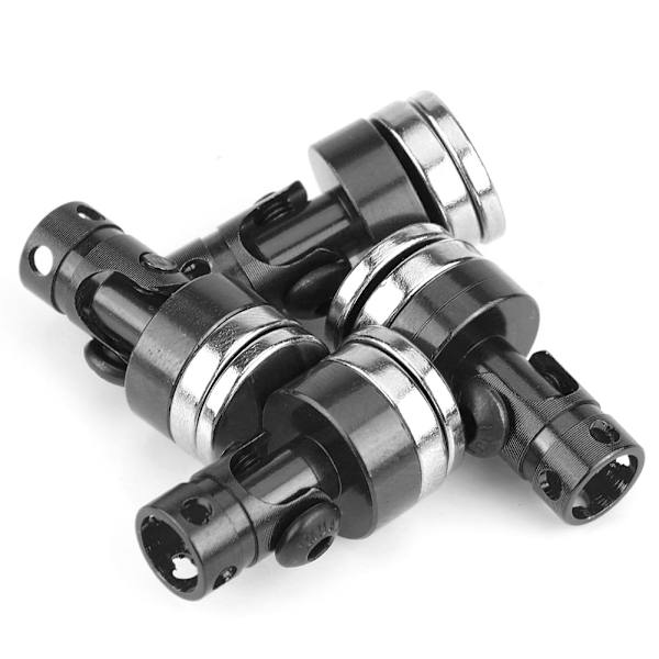 4 KPL Alumiiniset Magneettiset Huomaamattomat Piilotetut Korin Kiinnikkeet SCX10 4WD 1:10 RC-autoon, Musta