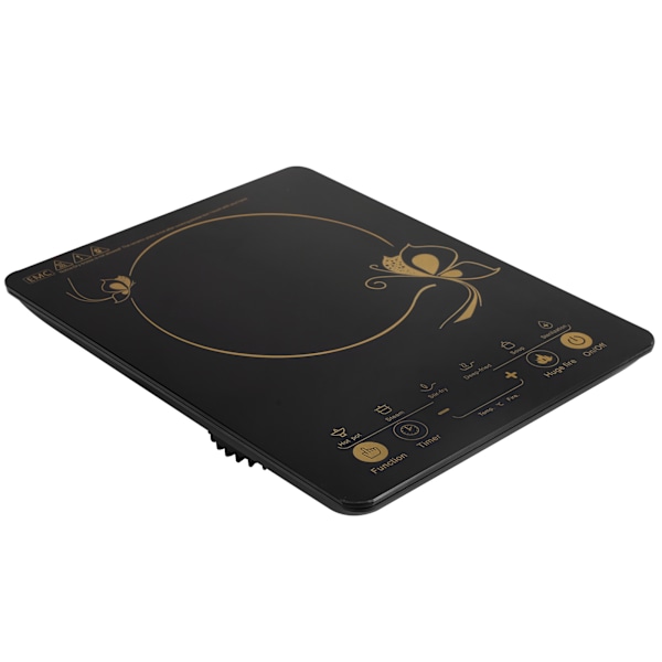 2000W Hushållsinduktionshäll Sensor Touch Intelligent Elektrisk Induktionshäll