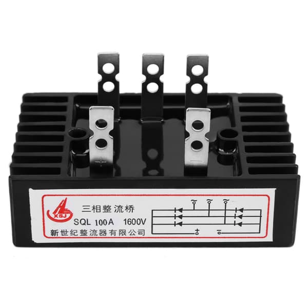 SQL100A 1600V Trefaset Diode Bro Ensretter AC til DC