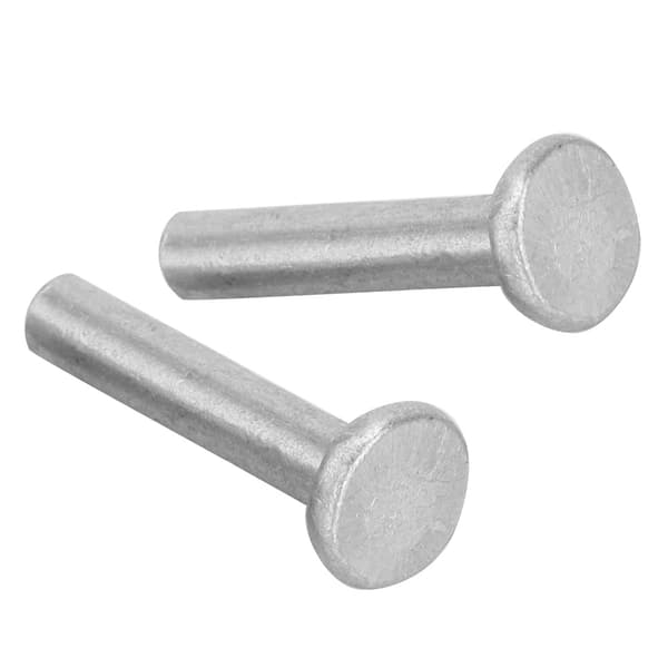 100 stk. GB867 M4 Fladt Hoved Aluminium Nitter Fladt Hoved Solid Nitte (M4 * 20)