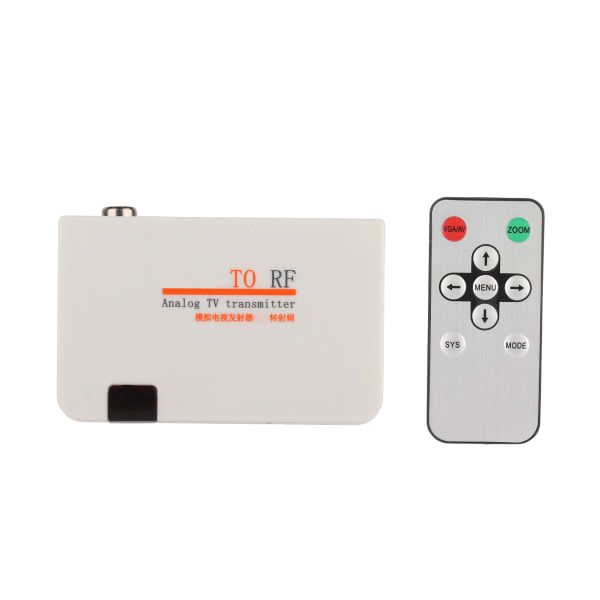 High Definition Multimedia Interface till RF Adapter Converter med fjärrkontroll 100-240VEU-kontakt