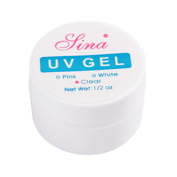 Snabb-torkande Kristall Nagelförlängningslim Manikyr UV Gel Builder Nagellimm Transparent