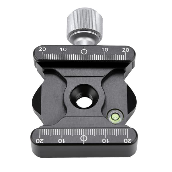DE-50 Aluminiumlegering Quick Release Plade Klemme Kamera Mount Adapter 3/8\"