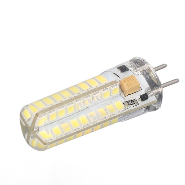 6-pack GY6.35 LED-lampa 7W AC DC12V 700lm 72 LED:er 360 graders LED-majslampa för hänglampor, taklampor, vitt ljus (6000K-6500K)