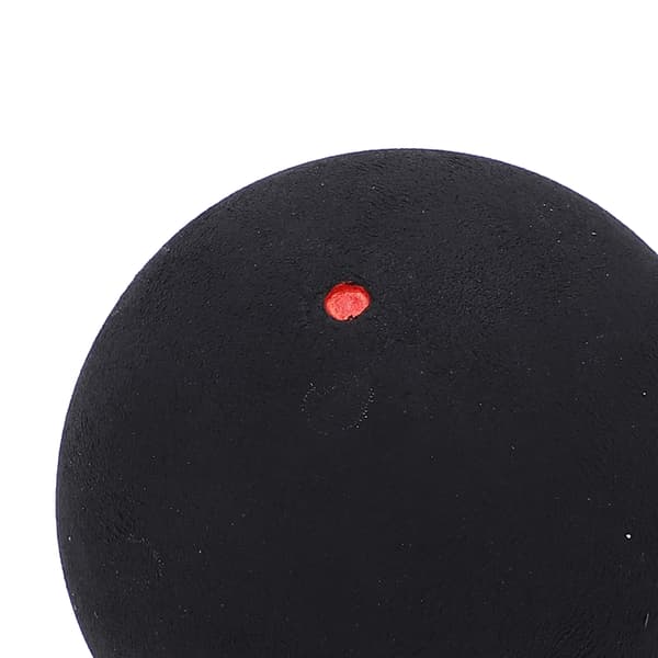 37 mm Single Dot Squashbolde Gummisquashketsjerbolde til begyndere Konkurrencetræning Single Red Dot (Stor elasticitet)