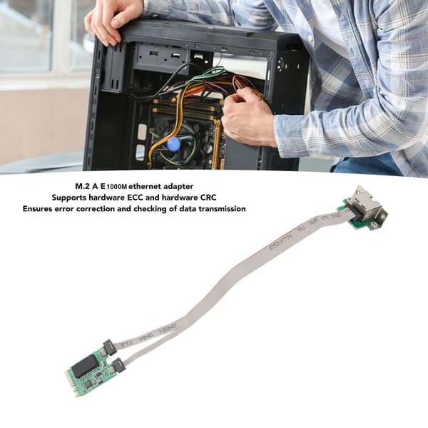RTL8111F M.2 Ethernet Netværkskort 1G/100M Multi Gigabit M.2 Netværkskort til Win 7 8 10 11 til Linux