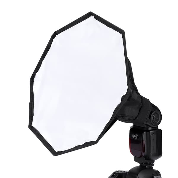 30 cm Bærbar Universal Flash Lommelygte Softbox Diffuser til Ekstern Speedlite