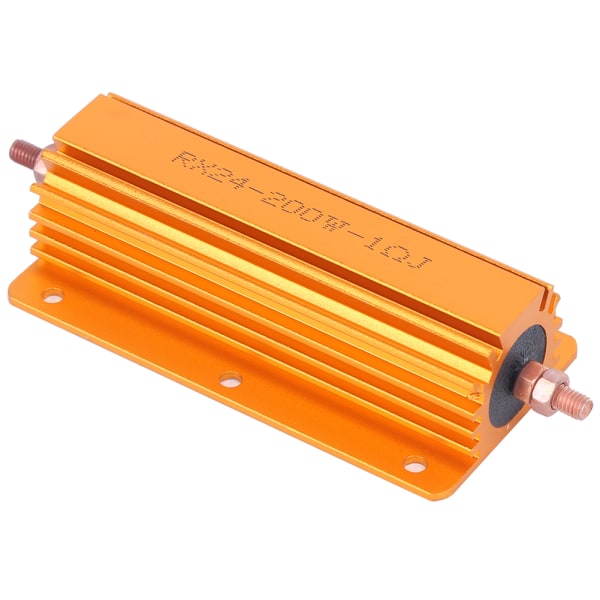 RX24 200W 1R Resistor Gold Aluminium Shell Resistor för power Stage Audio