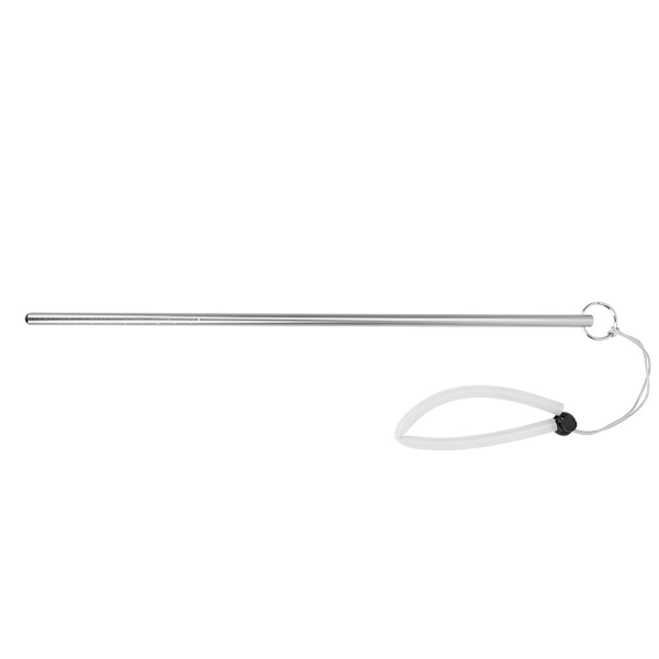 Dykking Tickle Pointer Stick i Aluminiumlegering med Måling & Lanyard (Sølv)