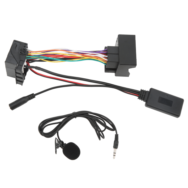 Bil Bluetooth 5.0 AUX-adapter med handsfreemikrofon för RCD310 RCD510 RNS310 RNS315 RNS510