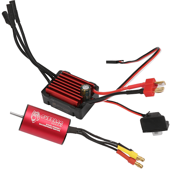 SURPASS 4000KV 2440 Motor & KS35A Vandtæt Børsteløs ESC Combo Sæt til RC Modelbil