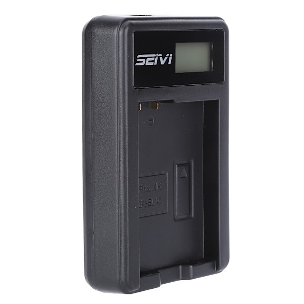 SEIVI EN EL14 Kamera Batteri Enkelt Oplader med LCD Display til Nikon D5100 D3100 D3200 D3300