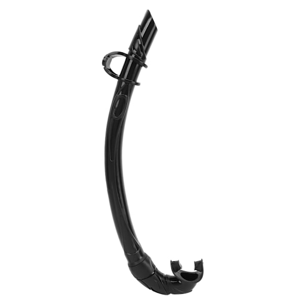 Sukellussnorkkeli PVC Helppo Hengitys Snorkkeli Sukellus Snorklausputki Mukavalla Suukappaleella Vapaasukellukseen Musta