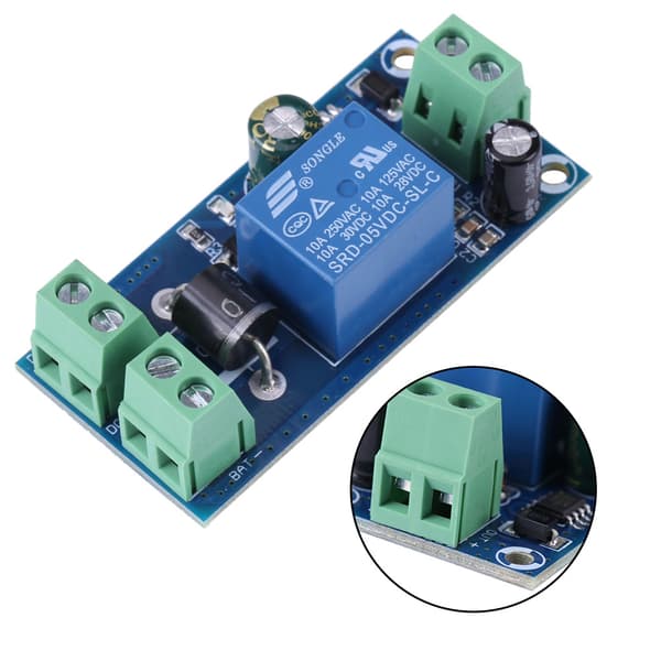 5V~48V 10A DC Strømforsyning/Batteri Automatisk Bryter Modul Nødkontroller