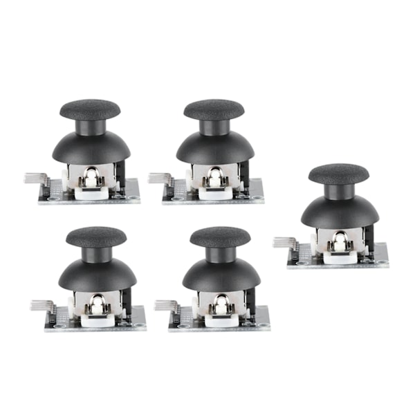 5 st Dual-axlig Joystick-modul för PS2-spelkontroll Spelkontrollspaksensor för Arduino