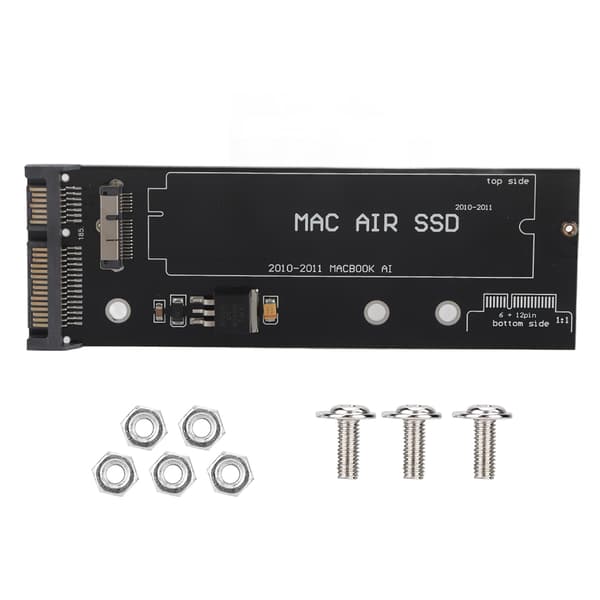 12+6pin til 22Pin SATA Harddisk Drev Konverter Adapterkort til Macbook 2010 2011 SSD PCBA