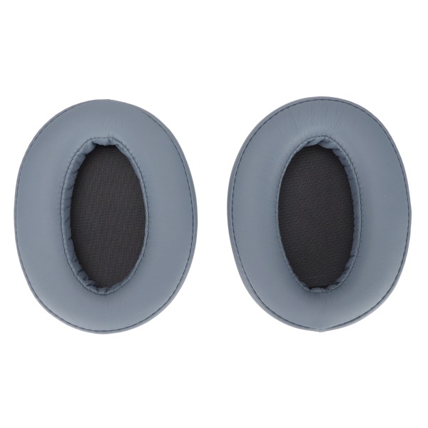 Øreputer Mykt Proteinlær Erstatning Memory Foam Øreputer Deksel for WHH910N Headset (Blå)