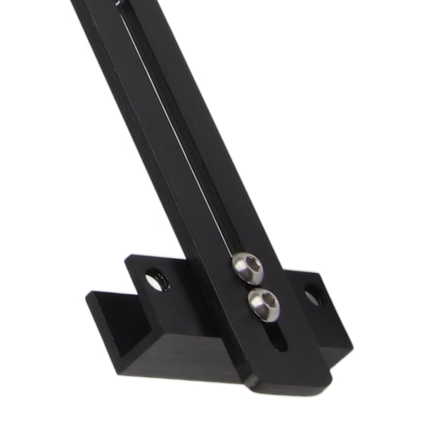 Akvarielysholder Cylinder COB Aluminiumlegering Fuld Spektrum Drop Lys Monteringsbeslag til Akvarium Sort