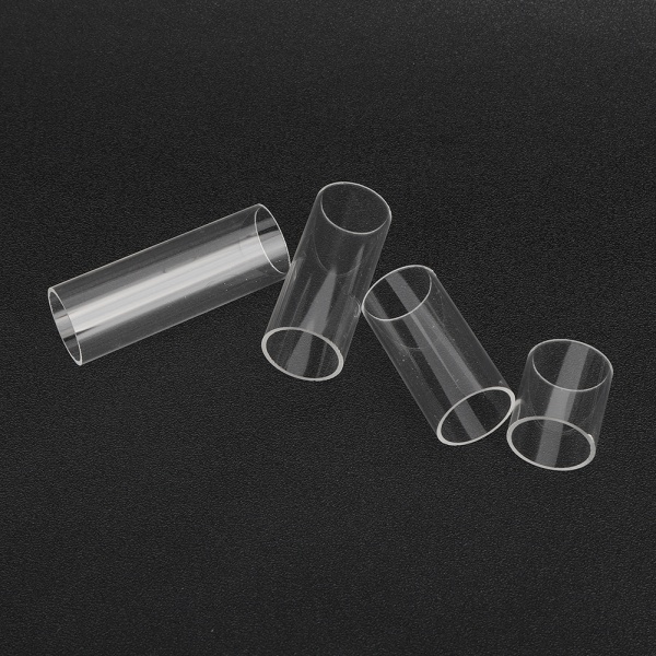 Guitar Slide Transparent glas Bas Slitstark String Slides Cylinder Bright Tone BarSet