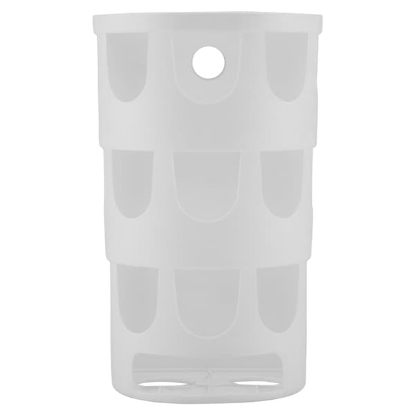 Väggmonterad förvaringslåda för plastpåsar, soppåsar, kök, sovrum, badrum (Vit)