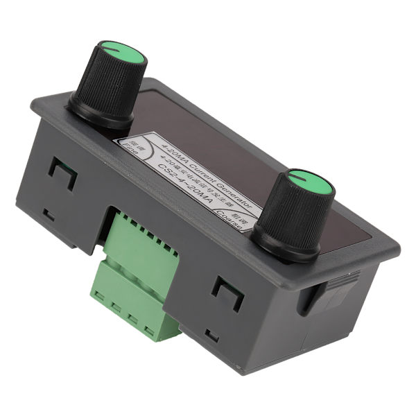 4-20mA Digital Ström Analog Signalgenerator Grov/Finjustering Konstant Strömutgång