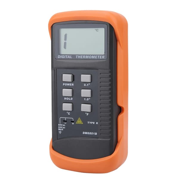 Enkanalig K-typ Digital Termoelement Sensor Termometer Temperaturmätare -50-1300°C