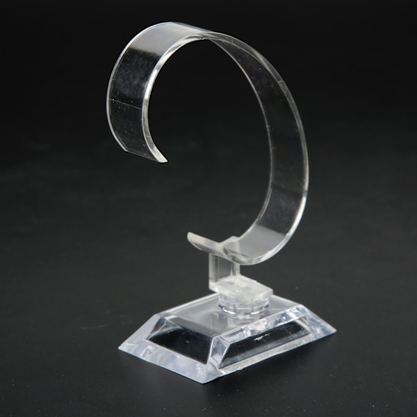 Klockdisplayställ Professionell Transparent Plast Butik Klockarmband Display Rack Hållare