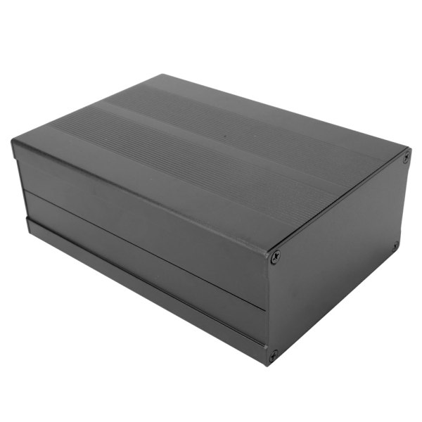 Elektronisk kabinet DIY printkort projekt aluminiumskasse kølekasse 55 x 106 x 150 mm