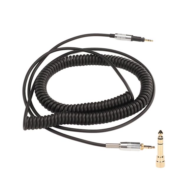 Kierrekaapeli kuulokkeille HiFi 3,5 mm - 2,5 mm stereokierrekaapeli Sennheiser HD6 HD7 HD8 HD515 HD518 HD558 HD598 -kuulokkeille