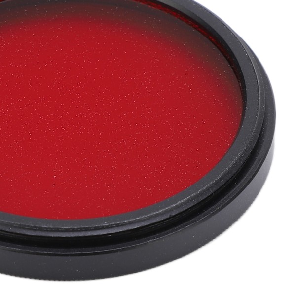 Kamera Vandtæt Filter Fuld Rød Linse Filter Optisk Glas til Nikon Kamera Linse 43mm