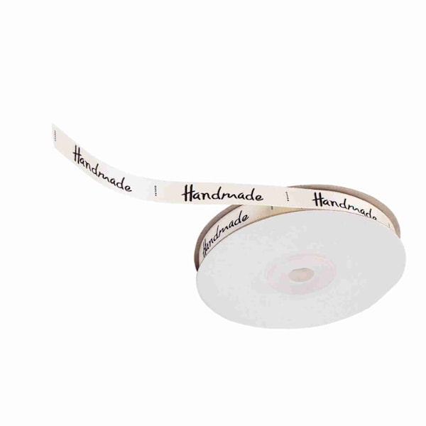 Håndlaget Bånd Sløyfe Satengbånd Gaveinnpakning for Hjem/Bryllupsdekorasjon (Beige)