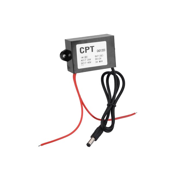 AC-DC 24V til 12V Strømforsyningskonverter Regulator til Skærm Strømforsyning 3A