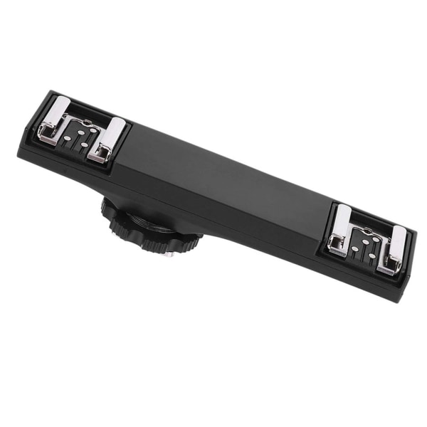 Kvalitets Ultralet Dobbelt Hot Shoe Splitter til SLR Kamera Camcorder (til Nikon SLR Kamera)
