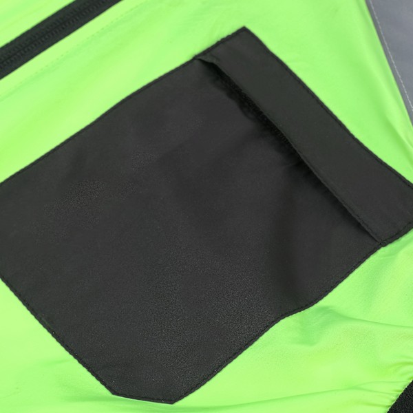 Herre Cykel Vest Foldbar Hurtigtørrende Åndbar Reflekterende Sports Sikkerheds Cykelvest til Cykling Løb Jogging Vandring