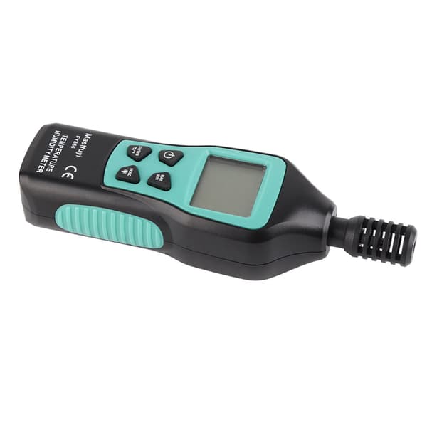 Digitalt Termometer Hygrometer Mini Temperaturmåler LCD-display Med Baggrundsbelysning Data Hold
