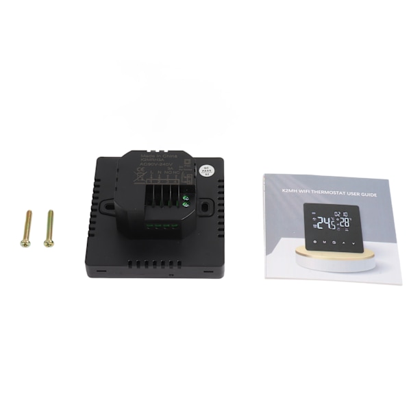 Smart Termostat Temperaturregulator för Vattenburen Värme LCD-Display Pekskärm Veckovis Programmerbara Termostater för Hemmakontor Skola Hotell