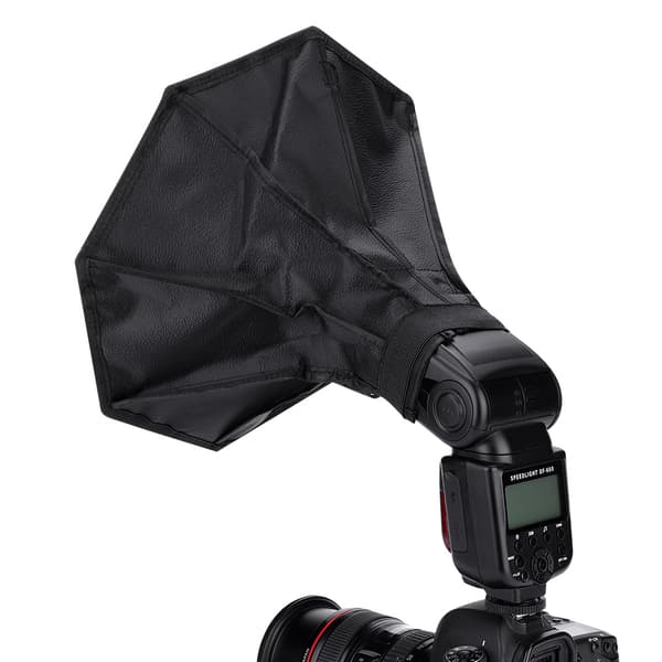 30 cm Bærbar Universal Flash Lommelygte Softbox Diffuser til Ekstern Speedlite