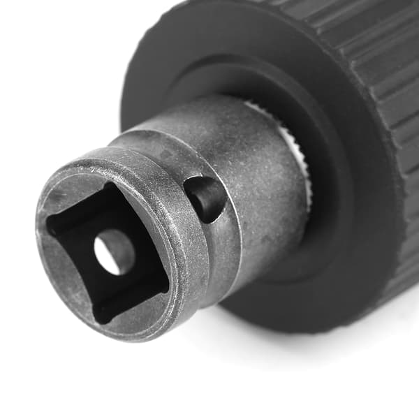 2-13 mm nøglefri borepatron 1/2\"-20UNF med 1/2\" patronadapter til konvertering af slagnøgle