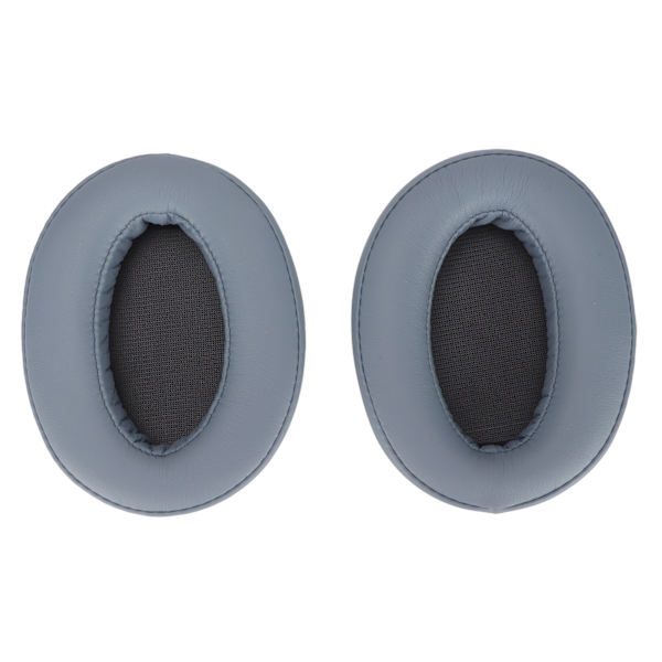 Ørepuder Blødt Proteinlæder Udskiftning Memory Foam Ørepuder Betræk til WHH910N Headset (Blå)