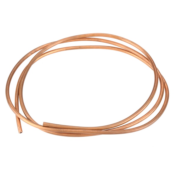 2m T2 Mjuk Kopparspiralrör ID 4mm OD 6mm Tjocklek 1mm för Kylsystem
