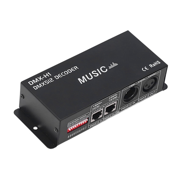 4-kanals DMX 512 dekoder justerbar RGB dæmpning LED dekoder controller til barer hoteller ædru barer4A